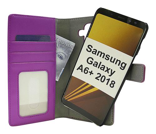 Skimblocker Magnet Wallet Samsung Galaxy A6+ 2018 (A605FN/DS)