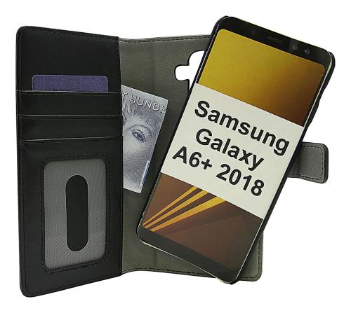 Skimblocker Magnet Wallet Samsung Galaxy A6+ 2018 (A605FN/DS)