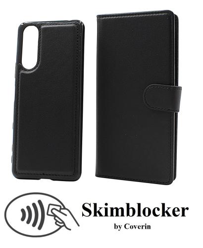 Skimblocker Sony Xperia 5 II Magnet Lommebok Deksel