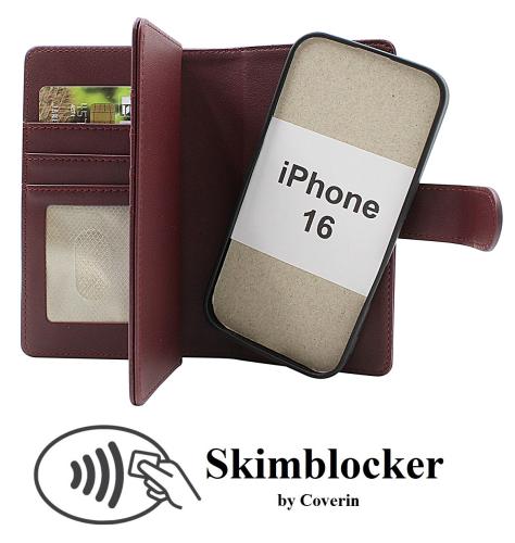 Skimblocker iPhone 16 XL Magnet Lommebok Deksel