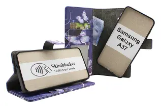 Skimblocker Samsung Galaxy A37 5G Magnet Lommebok Deksel Design