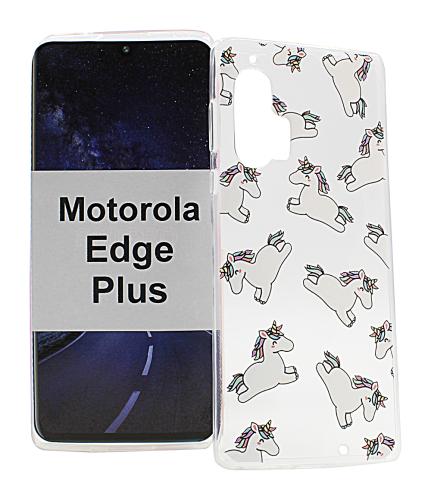 TPU Designdeksel Motorola Moto Edge Plus