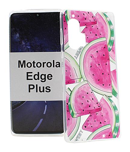 TPU Designdeksel Motorola Moto Edge Plus