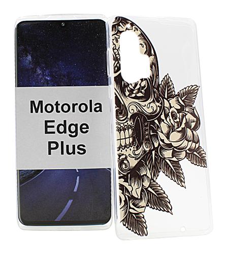 TPU Designdeksel Motorola Moto Edge Plus