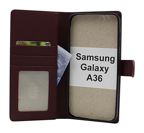 Skimblocker Samsung Galaxy A36 Magnet Lommebok Deksel