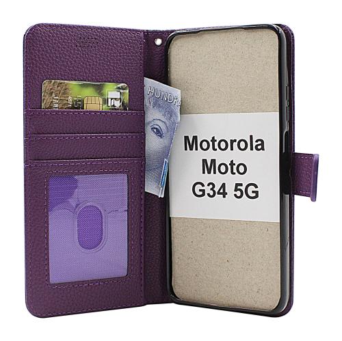 New Standcase Wallet Motorola Moto G34 5G