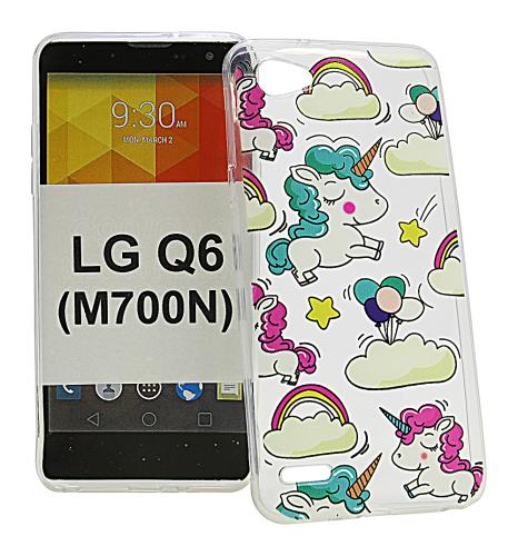 TPU Designdeksel LG Q6 (M700N)