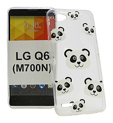 TPU Designdeksel LG Q6 (M700N)