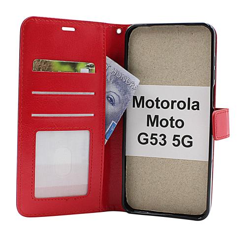 Crazy Horse Wallet Motorola Moto G53 5G