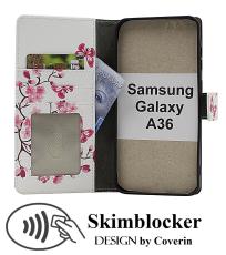 Skimblocker Samsung Galaxy A36 Lommebok Deksel Design