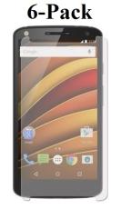 6-pakning Skjermbeskyttelse Lenovo Motorola Moto X Force