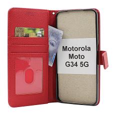 New Standcase Wallet Motorola Moto G34 5G