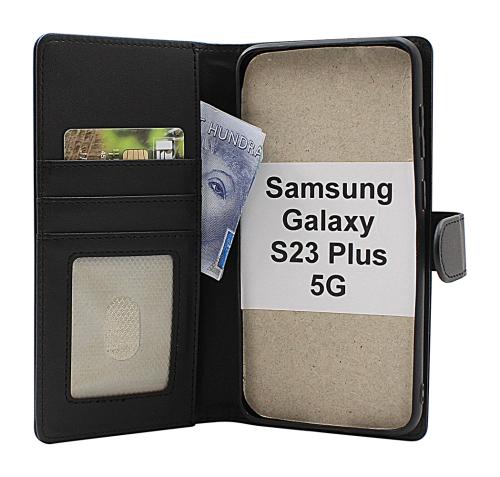 Skimblocker Samsung Galaxy S23 Plus 5G Magnet Lommebok Deksel
