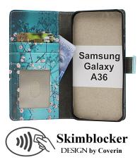 Skimblocker Samsung Galaxy A36 Lommebok Deksel Design