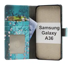 Skimblocker Samsung Galaxy A36 Lommebok Deksel Design