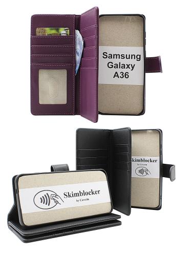 Skimblocker Samsung Galaxy A36 XL Lommebok Deksel
