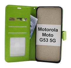 Crazy Horse Wallet Motorola Moto G53 5G