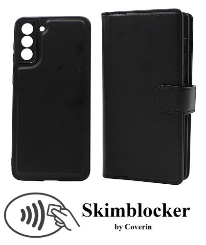 Skimblocker Samsung Galaxy S21 Plus 5G XL Magnet Lommebok Deksel