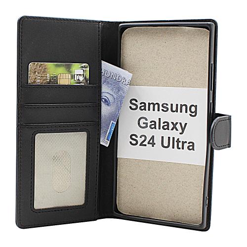 Skimblocker Samsung Galaxy S24 Ultra 5G Lommebok Deksel