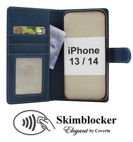 Skimblocker iPhone 13 / 14 Lommebok Deksel