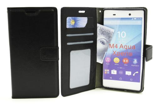 Crazy Horse Wallet Sony Xperia M4 Aqua (E2303)