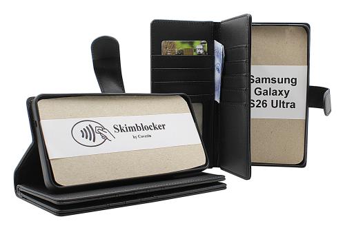 Skimblocker Samsung Galaxy S26 Ultra XL Lommebok Deksel