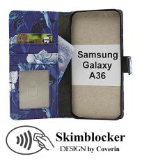 Skimblocker Samsung Galaxy A36 Lommebok Deksel Design