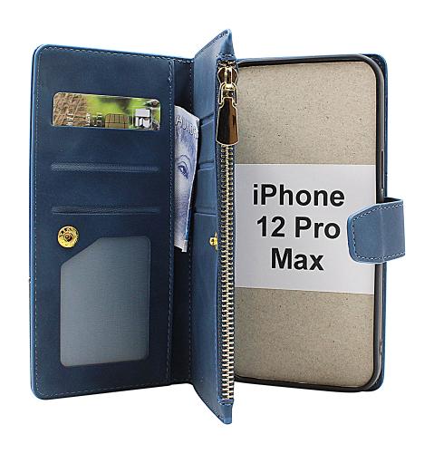 XL iPhone 12 Pro Max Luksus Lommebok Deksel