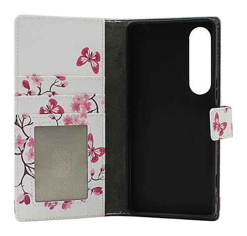 Skimblocker Sony Xperia 1 VII Lommebok Deksel Design