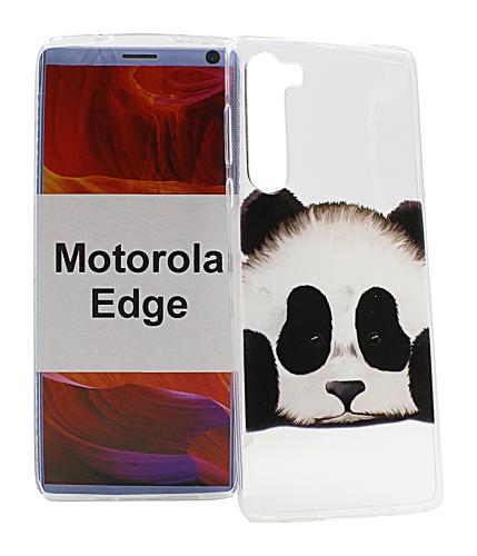 TPU Designdeksel Motorola Moto Edge