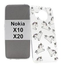 TPU Designdeksel Nokia X10 / Nokia X20