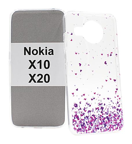 TPU Designdeksel Nokia X10 / Nokia X20