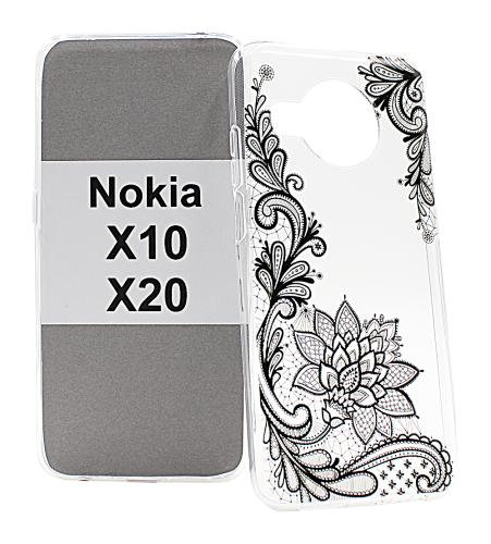 TPU Designdeksel Nokia X10 / Nokia X20