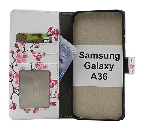 Skimblocker Samsung Galaxy A36 Lommebok Deksel Design