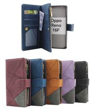 XL Oppo Reno 16F Luksus Lommebok Deksel
