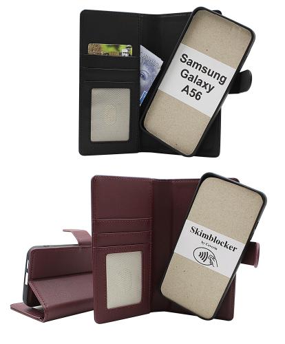 Skimblocker Samsung Galaxy A56 Magnet Lommebok Deksel