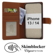 Skimblocker iPhone 13 / 14 Lommebok Deksel