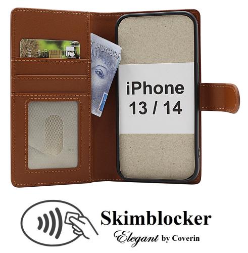 Skimblocker iPhone 13 / 14 Lommebok Deksel