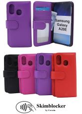 Skimblocker Lommebok-etui Samsung Galaxy A20e (A202F/DS)