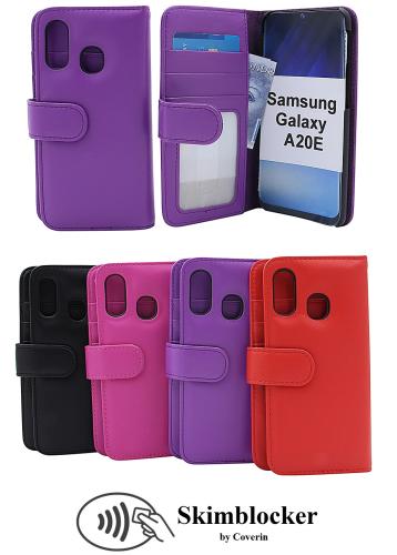 Skimblocker Lommebok-etui Samsung Galaxy A20e (A202F/DS)