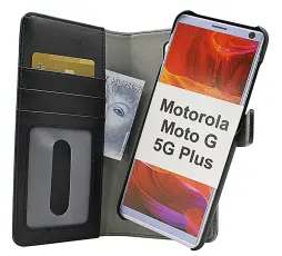 Skimblocker Magnet Wallet Motorola Moto G 5G Plus