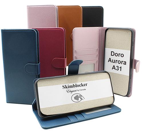 Skimblocker Doro Aurora A31 Lommebok Deksel