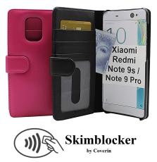 Skimblocker Lommebok-etui Xiaomi Redmi Note 9s / Note 9 Pro