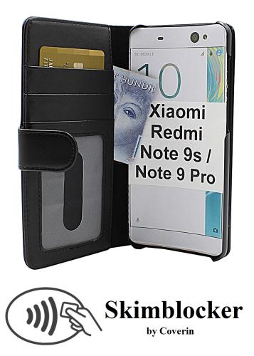 Skimblocker Lommebok-etui Xiaomi Redmi Note 9s / Note 9 Pro