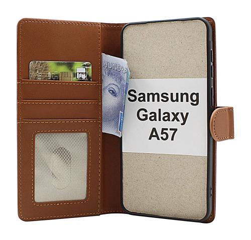 Skimblocker Samsung Galaxy A57 5G Lommebok Deksel