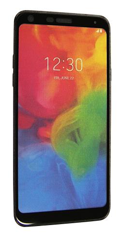 Full Frame Skjermbeskyttelse av glass LG Q7 / LG Q7 Plus (LMQ610)