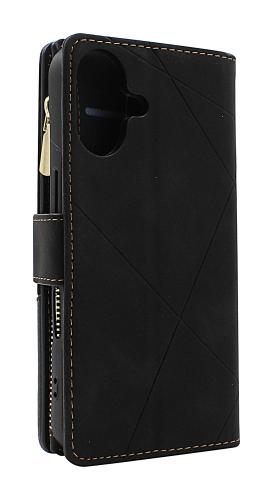 XL iPhone 17 Luksus Lommebok Deksel
