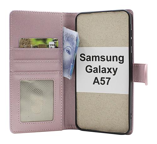 Skimblocker Samsung Galaxy A57 5G Lommebok Deksel