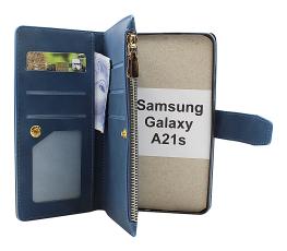 XL Samsung Galaxy A21s Luksus Lommebok Deksel