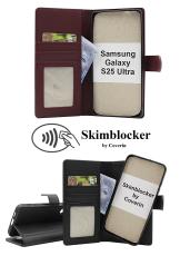 Skimblocker Samsung Galaxy S25 Ultra Magnet Lommebok Deksel